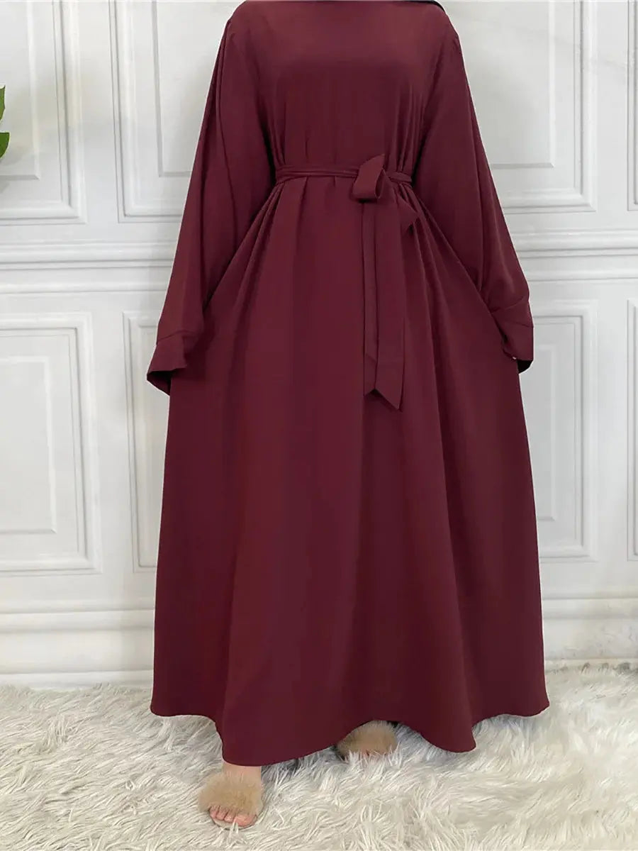 Modest Abaya Ramadan Musulman De Mode Maxi Robe Turkey Kaftan Islamic Clothing Muslim For Women Hijab Dress Caftan Vestidos