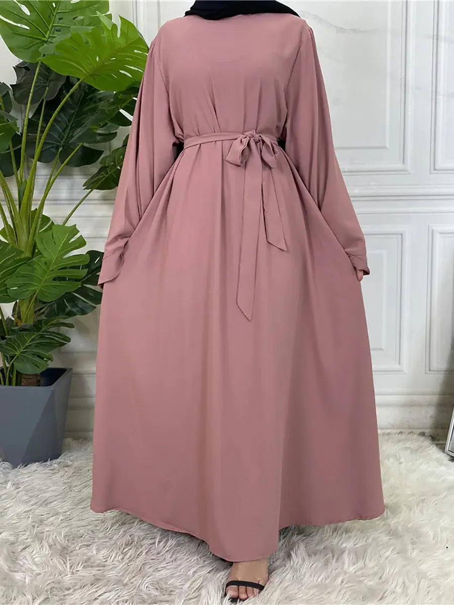 Modest Abaya Ramadan Musulman De Mode Maxi Robe Turkey Kaftan Islamic Clothing Muslim For Women Hijab Dress Caftan Vestidos