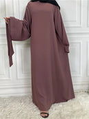 Modest Abaya Ramadan Musulman De Mode Maxi Robe Turkey Kaftan Islamic Clothing Muslim For Women Hijab Dress Caftan Vestidos - haalish