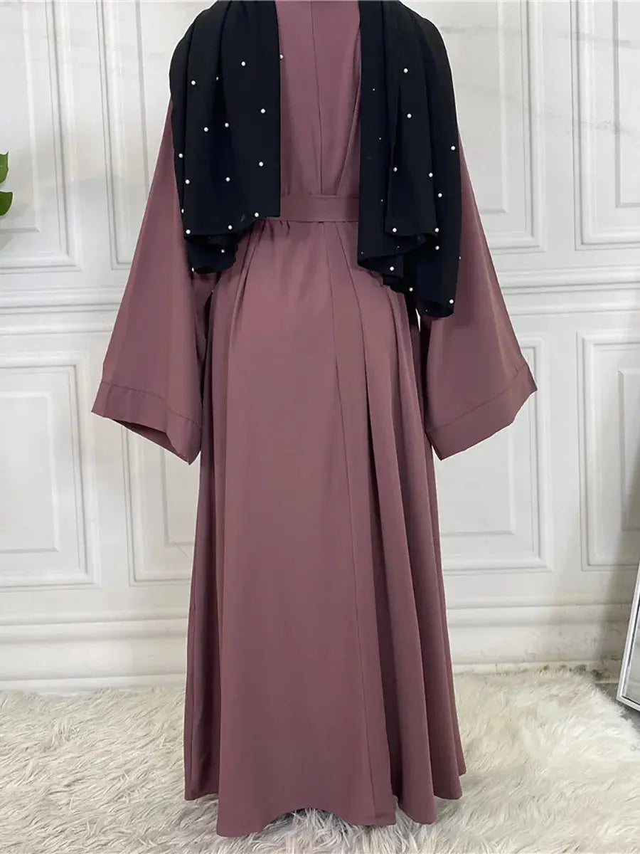 Modest Abaya Ramadan Musulman De Mode Maxi Robe Turkey Kaftan Islamic Clothing Muslim For Women Hijab Dress Caftan Vestidos