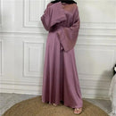 Modest Abaya Ramadan Musulman De Mode Maxi Robe Turkey Kaftan Islamic Clothing Muslim For Women Hijab Dress Caftan Vestidos - haalish