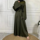 Modest Abaya Ramadan Musulman De Mode Maxi Robe Turkey Kaftan Islamic Clothing Muslim For Women Hijab Dress Caftan Vestidos - haalish