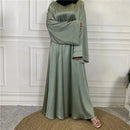 Modest Abaya Ramadan Musulman De Mode Maxi Robe Turkey Kaftan Islamic Clothing Muslim For Women Hijab Dress Caftan Vestidos - haalish