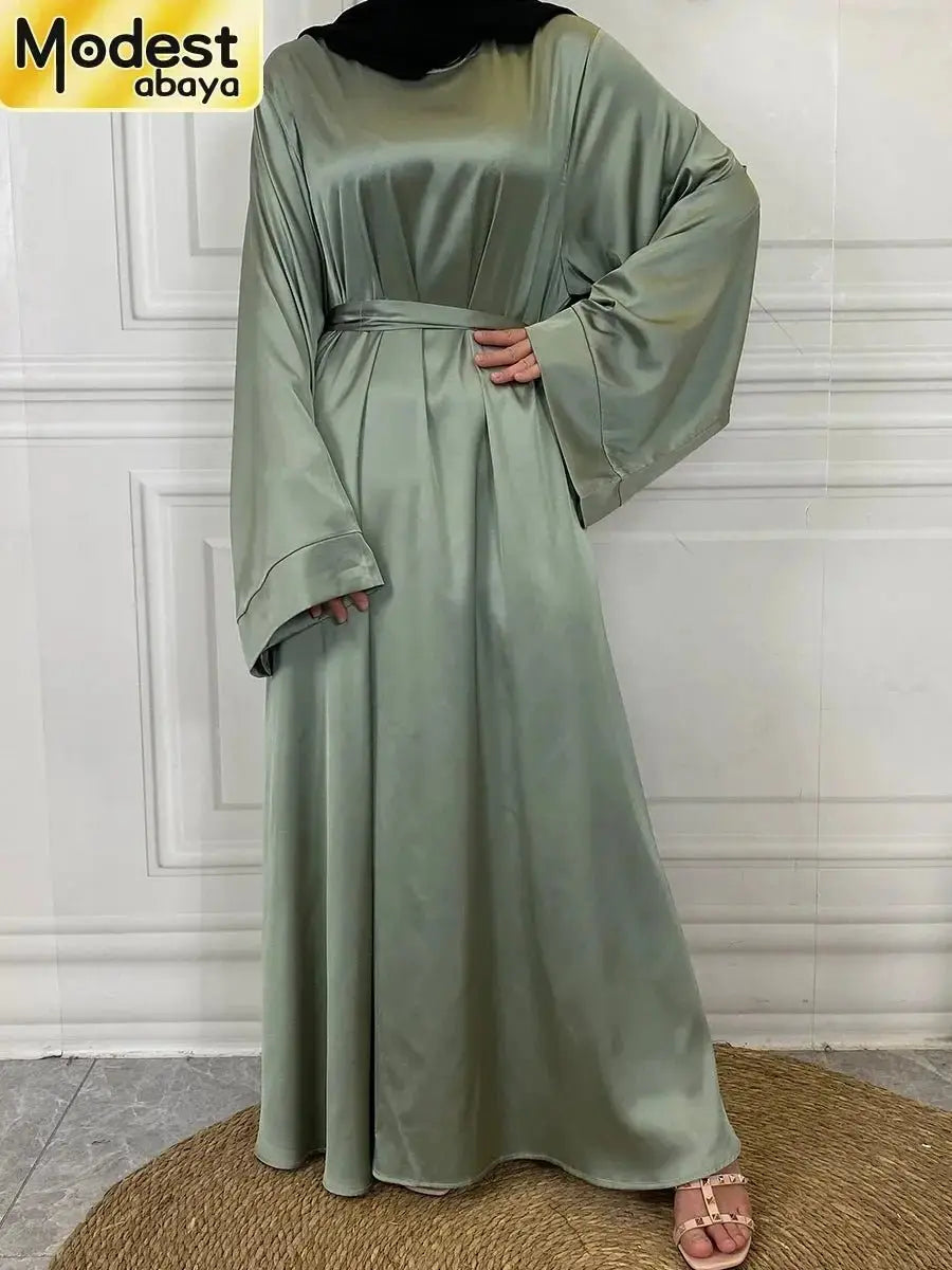 Modest Abaya Ramadan Musulman De Mode Maxi Robe Turkey Kaftan Islamic Clothing Muslim For Women Hijab Dress Caftan Vestidos - haalish