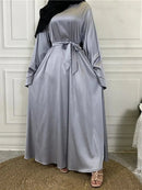 Modest Abaya Ramadan Musulman De Mode Maxi Robe Turkey Kaftan Islamic Clothing Muslim For Women Hijab Dress Caftan Vestidos - haalish