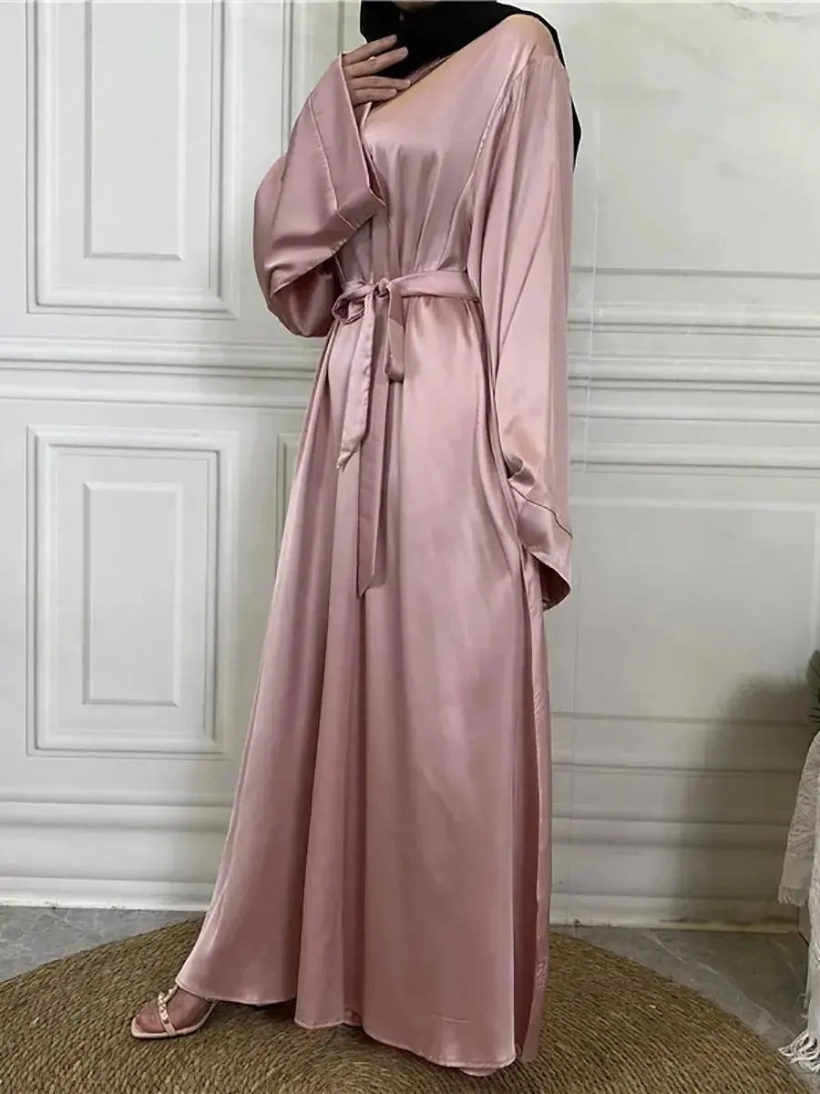 Modest Abaya Ramadan Musulman De Mode Maxi Robe Turkey Kaftan Islamic Clothing Muslim For Women Hijab Dress Caftan Vestidos