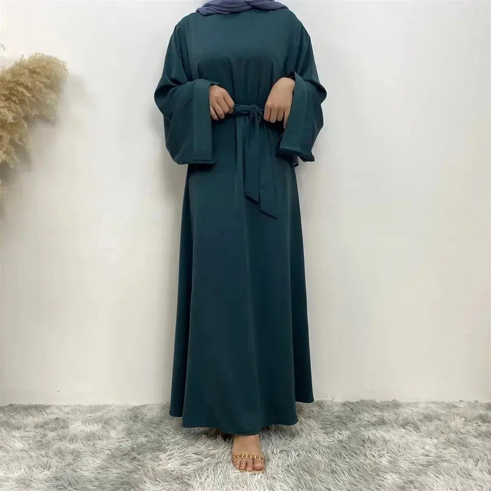 Modest Abaya Ramadan Musulman De Mode Maxi Robe Turkey Kaftan Islamic Clothing Muslim For Women Hijab Dress Caftan Vestidos - haalish