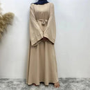 Modest Abaya Ramadan Musulman De Mode Maxi Robe Turkey Kaftan Islamic Clothing Muslim For Women Hijab Dress Caftan Vestidos - haalish