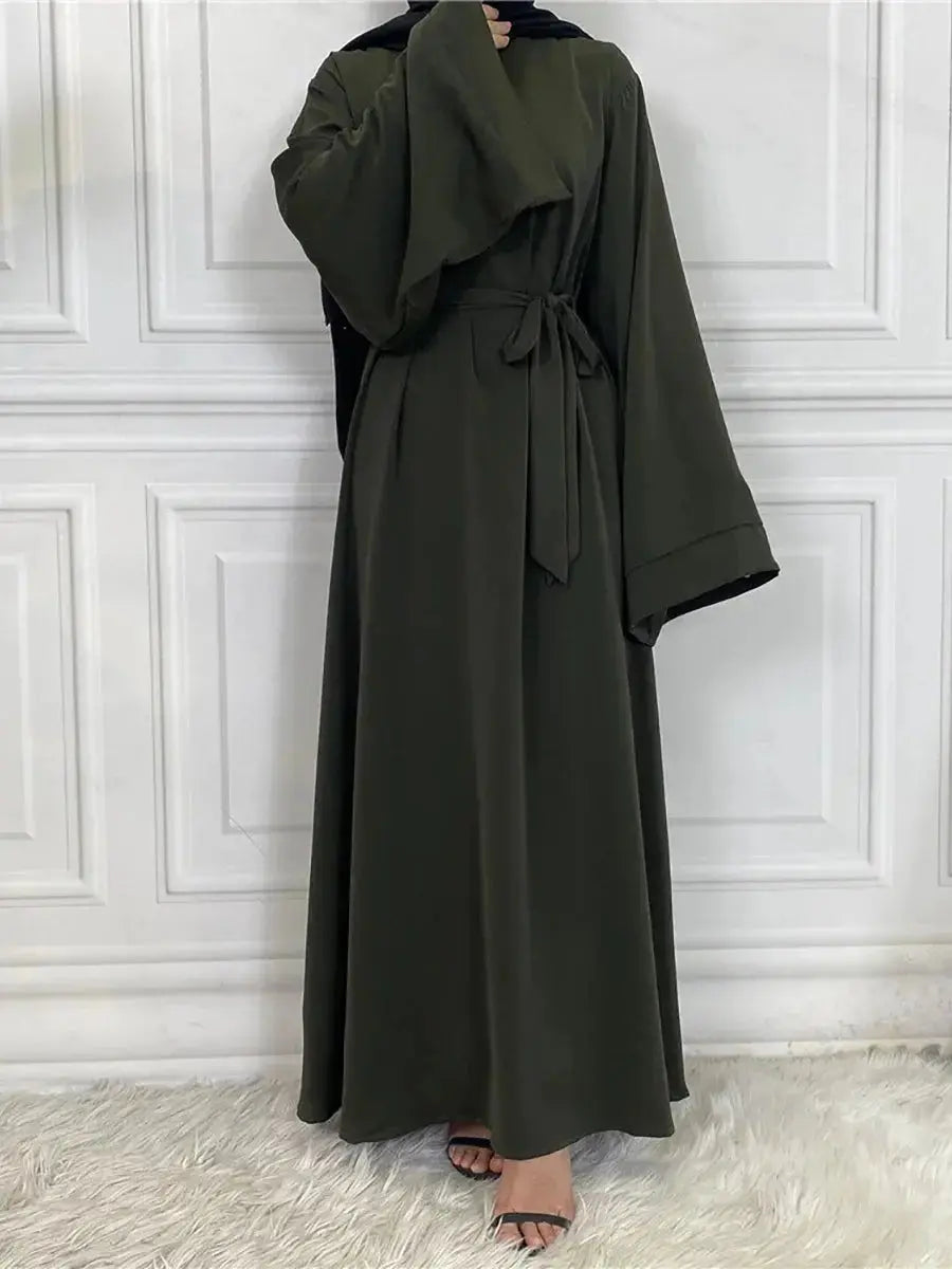 Modest Abaya Ramadan Musulman De Mode Maxi Robe Turkey Kaftan Islamic Clothing Muslim For Women Hijab Dress Caftan Vestidos