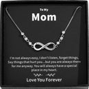 Mother's Day Necklace Gift Box Love Necklace For Women Fine Jewelry Women Accessories Fashion Jewelry - haalish