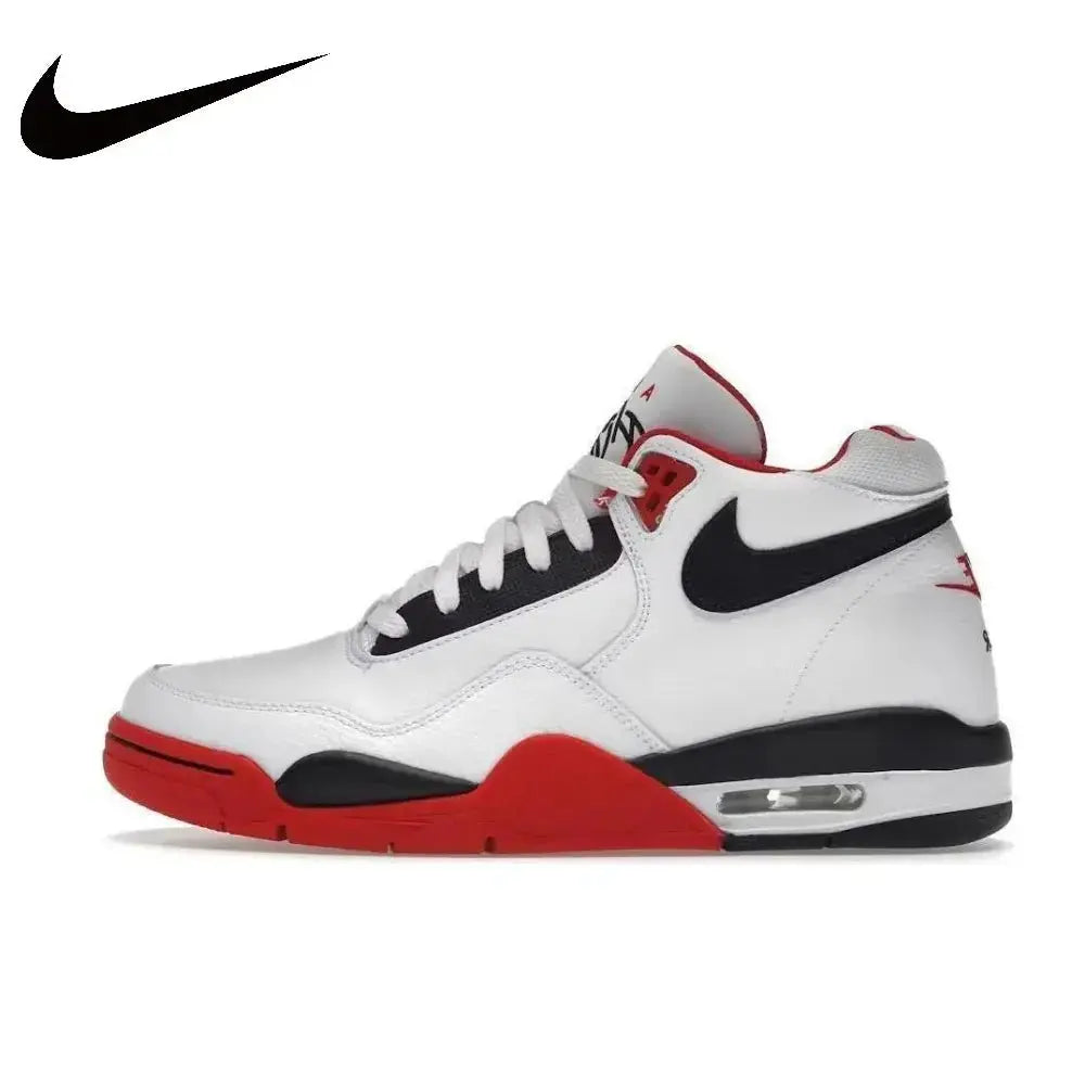 NIKE Flight Legacy Men's Shoes Simple AJ4 Air Cushion Wear-resistant Casual Basketball Sneakers - haalish