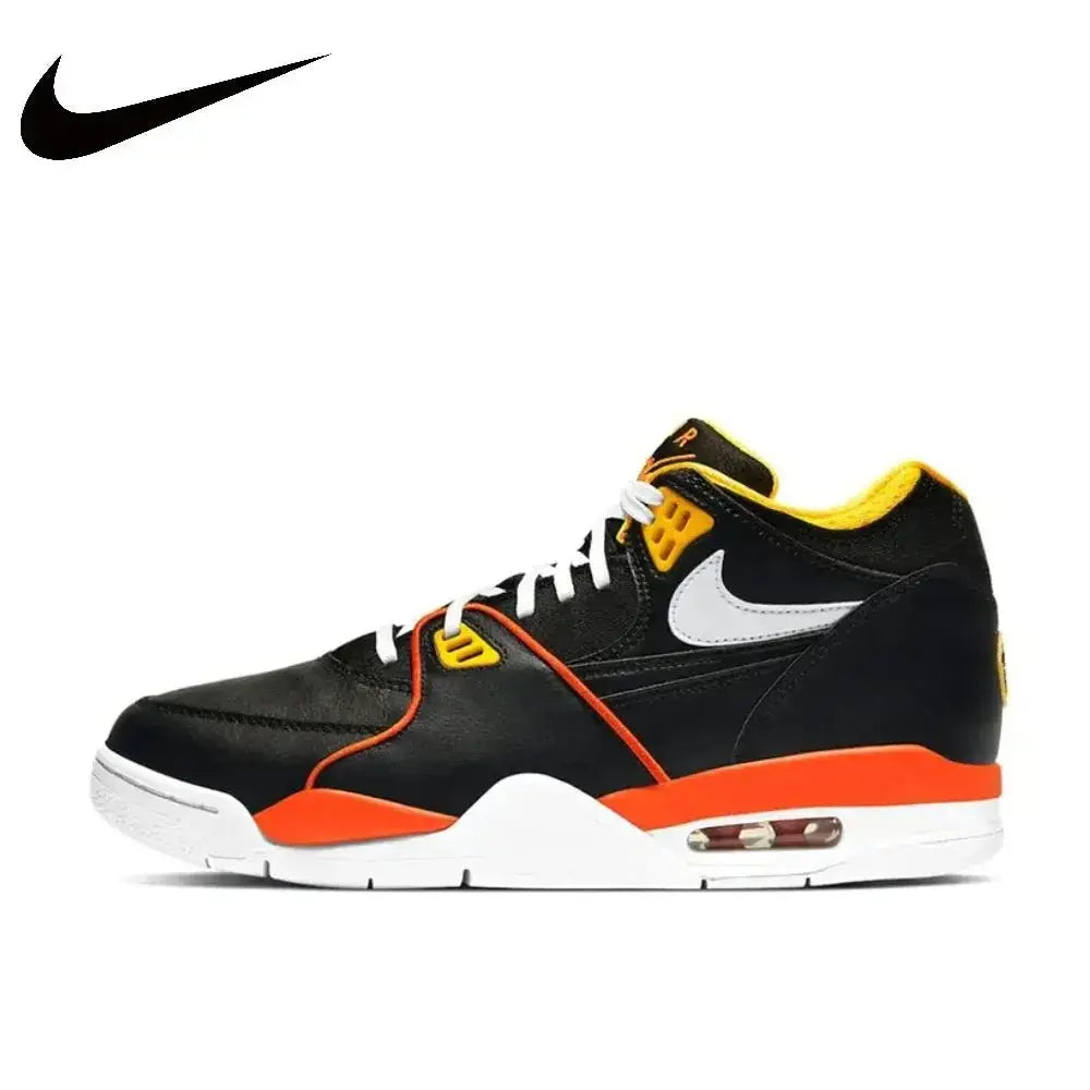 NIKE Flight Legacy Men's Shoes Simple AJ4 Air Cushion Wear-resistant Casual Basketball Sneakers - haalish