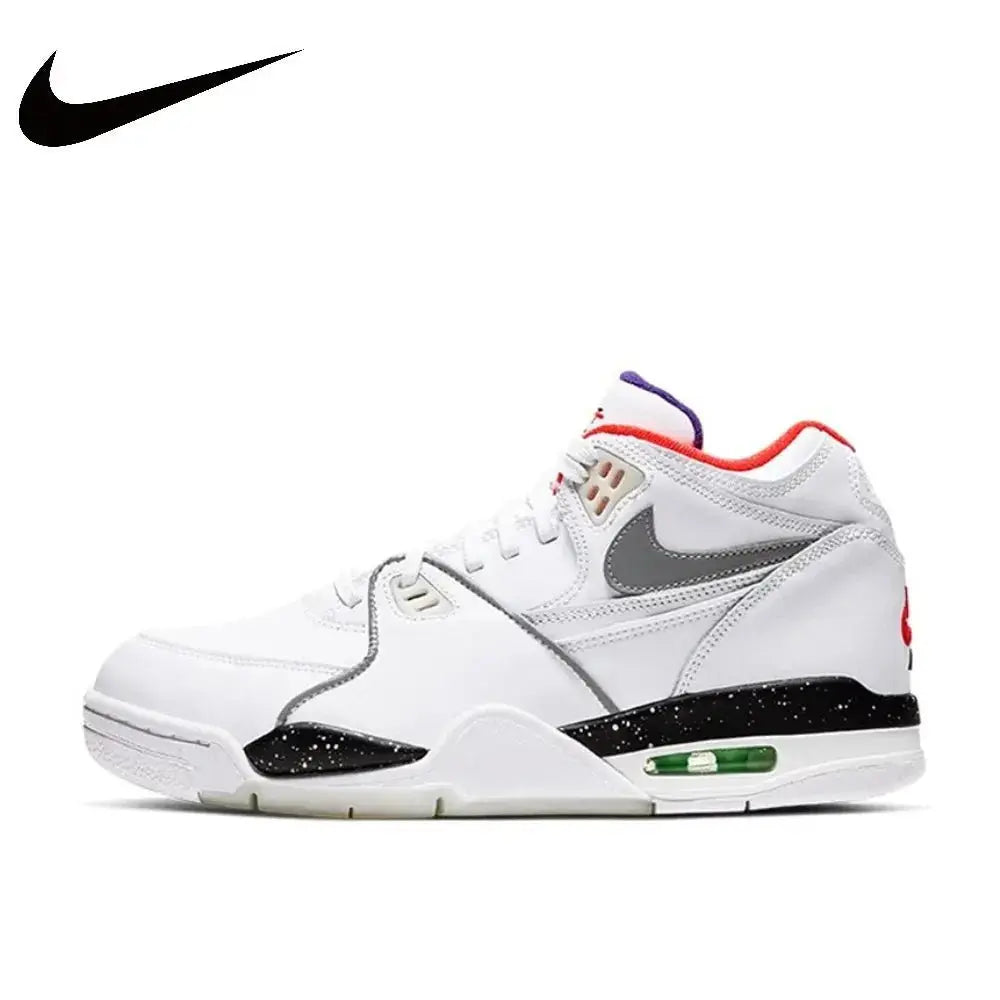 NIKE Flight Legacy Men's Shoes Simple AJ4 Air Cushion Wear-resistant Casual Basketball Sneakers - haalish