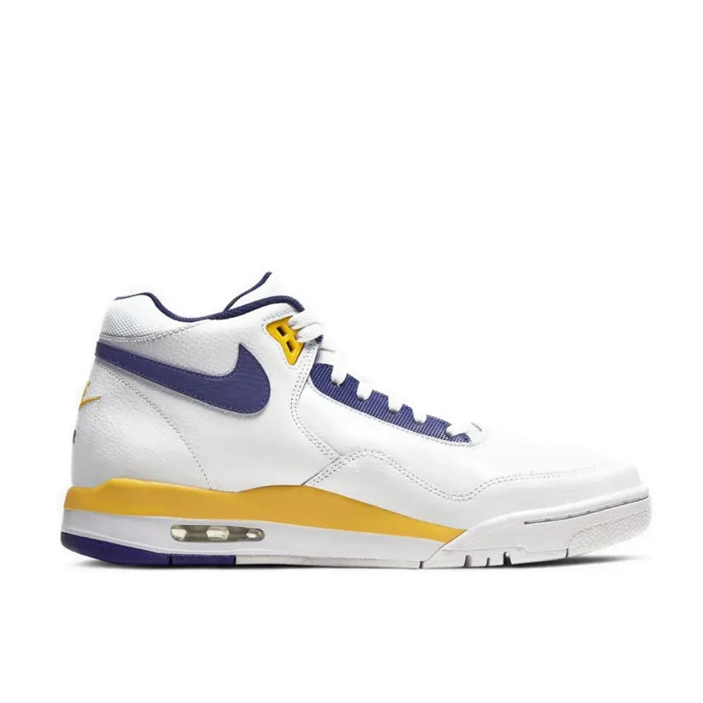 NIKE Flight Legacy men's shoes mid - top air cushion wear casual basketball sneakers - haalish