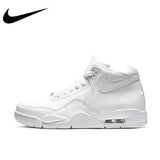 NIKE Flight Legacy men's shoes mid-top air cushion wear casual basketball sneakers