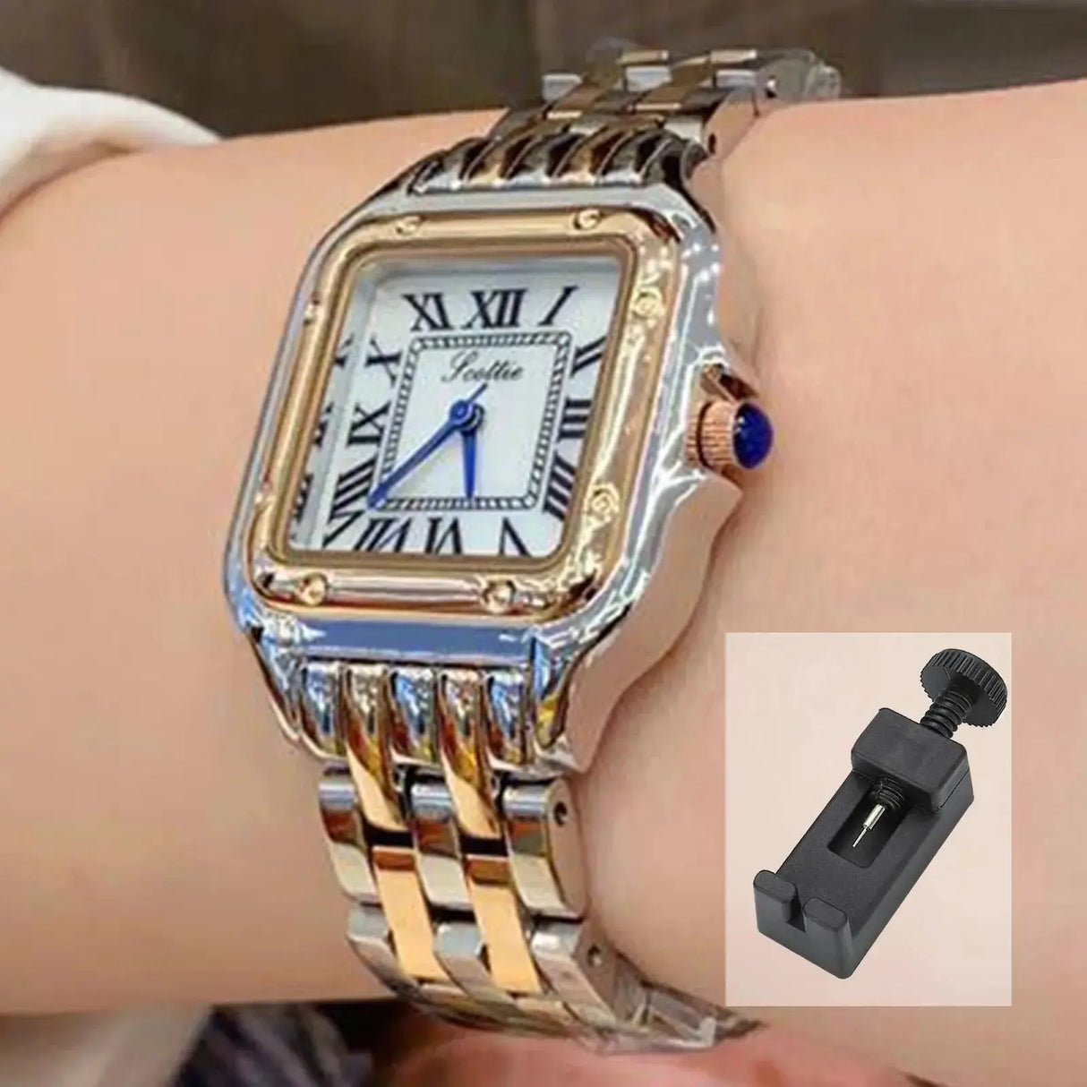 New Fashion Elegant Girls Ladies Steel Waterproof Watch Waterproof new women's watch quartz