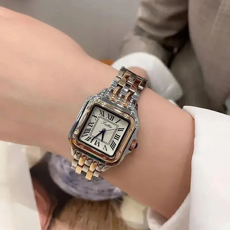 New Fashion Elegant Girls Ladies Steel Waterproof Watch Waterproof new women's watch quartz - haalish