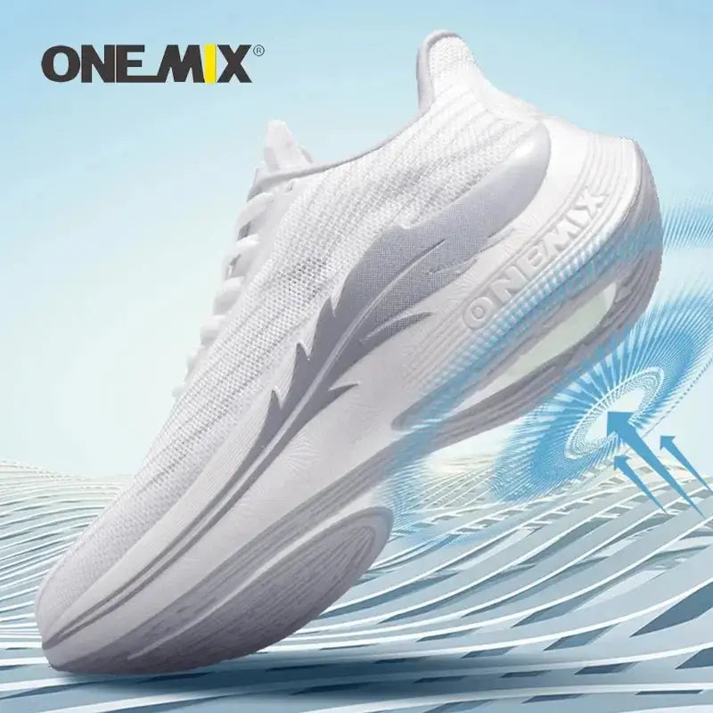 ONEMIX 2024 Air cushion Running Shoes  Breathable Outdoor Sport Sneakers Lightweight Athletic Jogging Walking Shoes - haalish