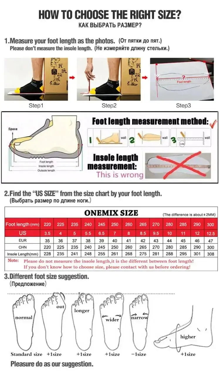 ONEMIX 2024 O-Resilio Running Shoes Breathable Jogging Shoes Men Lightweight Sneakers Men Gym Shoes Outdoor Sports Shoes Male - haalish