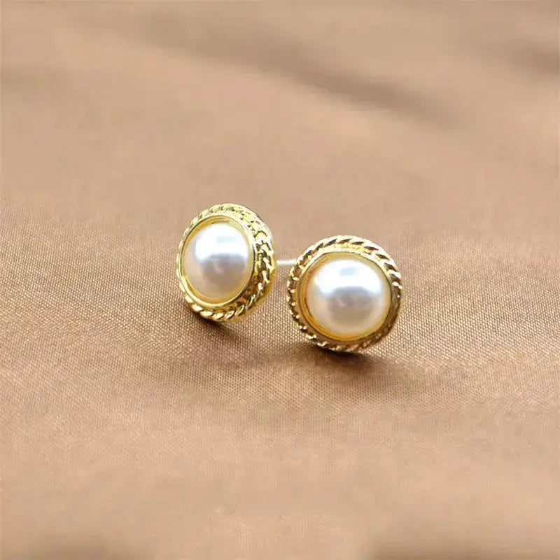 Pearl Earrings 2022 for Women Irregular Women Jewelry Earing Fashion Korean Delicate Pearl Woman New Earrings - haalish