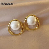 Pearl Earrings 2022 for Women Irregular Women Jewelry Earing Fashion Korean Delicate Pearl Woman New Earrings