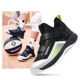 RIGORER Children's Basketball Shoes Boys And Girls Students Training Professional Big Children's New Year Running Shoes