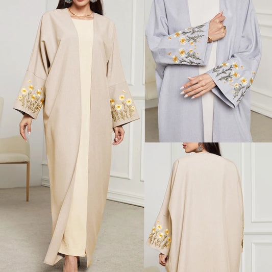 Ramadan Eid Muslim Kimono Abaya Damen Dubai Turkey Islam Abayas For Women Modest Dress Kebaya Robe Femme Musulmane Kaftan