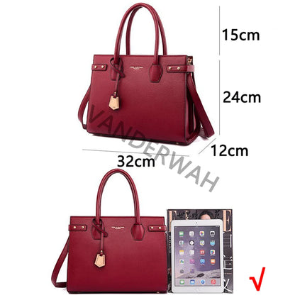 Genuine Handbags for Women 2024 New Luxury Ladies Hand Bags Female Leather Shoulder Top-Handle Crossbody Bags Casual Tote Sac