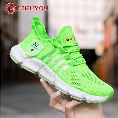 Woman Men Sneakers Luxury Breathable Shoes Woman's Outdoors Non-slip Wear-resistant MenTennis Shoes Couple Running Shoes Summer