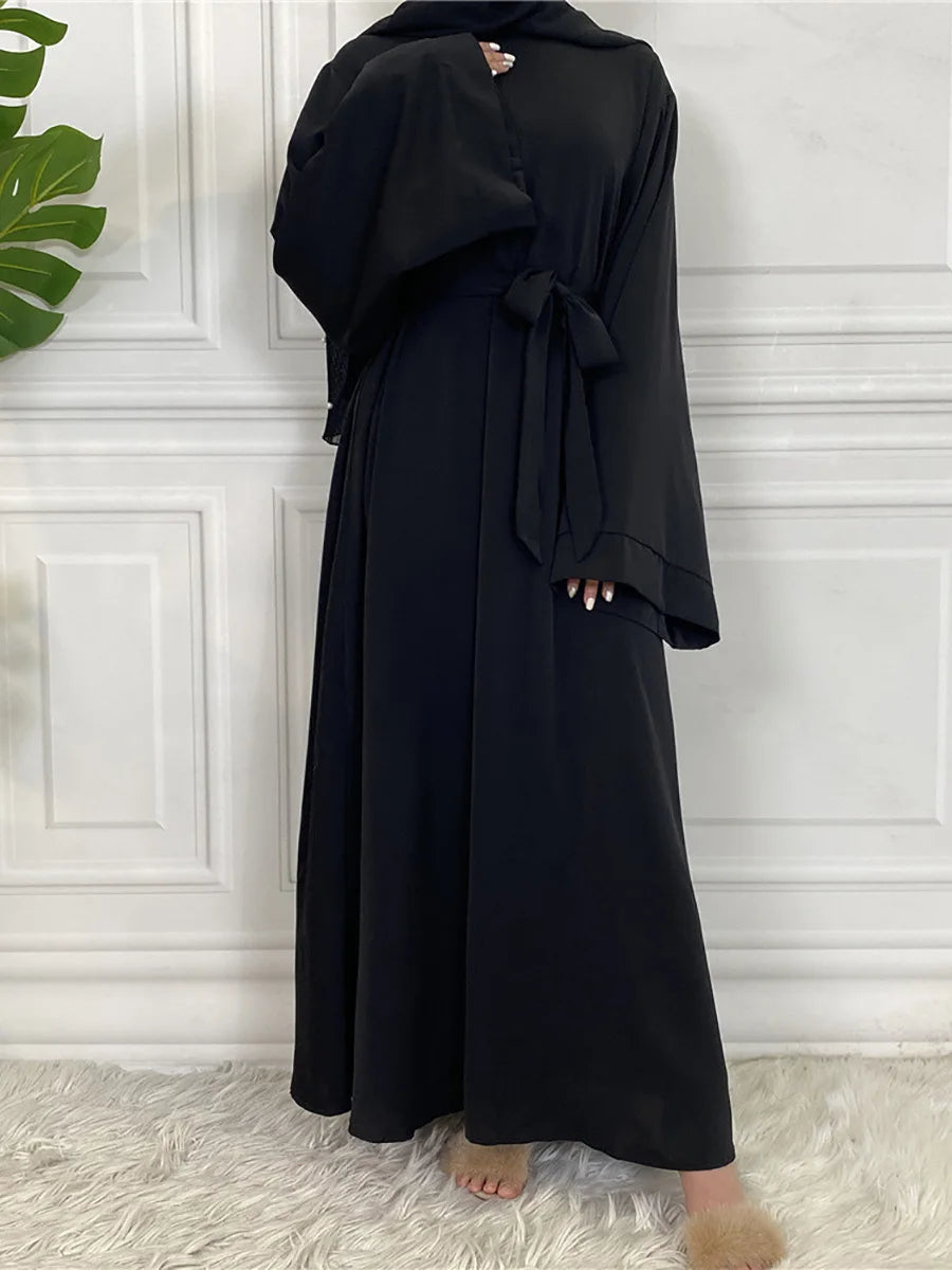 Modest Abaya Ramadan Musulman De Mode Maxi Robe Turkey Kaftan Islamic Clothing Muslim For Women Hijab Dress Caftan Vestidos - haalish