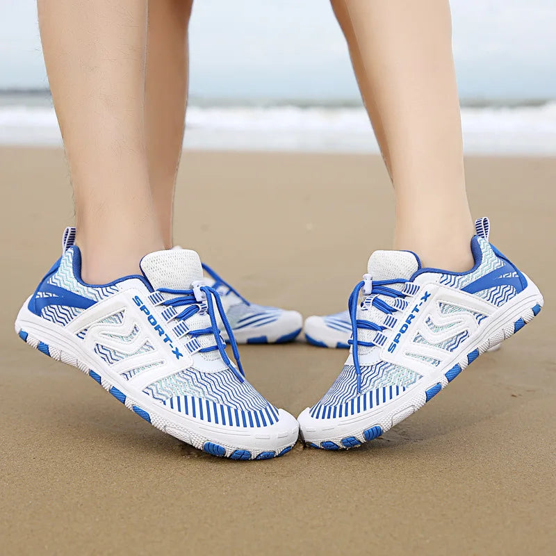 New Barefoot Aqua Shoes Men Women Unisex Water Sport drain Quick Dry Cycling Gym Footwear Portable Running Jogging Sneakers
