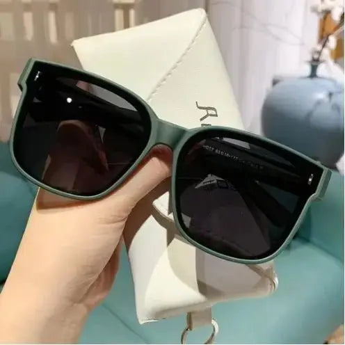 Summer Driving Sun Protection Polarized Light One Mirror Dual Use Anti Glare Trendy Sunglasses - haalish