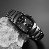 UTHAI L40 Men's Watch Light Luxury Tungsten Steel Glow Waterproof Clock Couple Watches Women's Fashion Quartz Wristwatch Gift