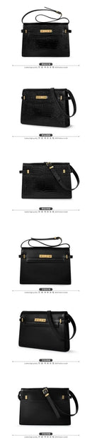 Women's Luxury Designer Handbag Fashion Underarm Bag Top Quality Real Leather Crossbody Shoulder Large Capacity Square Bag - haalish