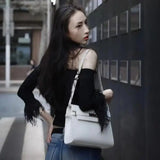 Women's Luxury Designer Handbag Fashion Underarm Bag Top Quality Real Leather Crossbody Shoulder Large Capacity Square Bag