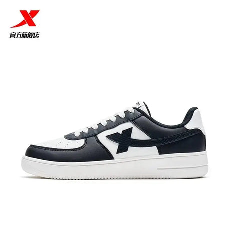 Xtep Air Force One board shoes men's shoes autumn casual shoes couple sneakers women's shoes versatile platform small white shoes