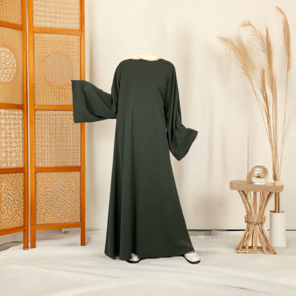 15 Colors Basic Plain Nida Abaya With Free Belt High Quality Muslim Women Modest Simple Dress EID Ramadan Islamic Clothing