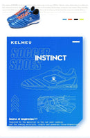 KELME Kids Soccer Shoes Authentic Cleats Football Shoes Match Training For Boys And Girls Breathable Outdoor Shoes 873701 - haalish